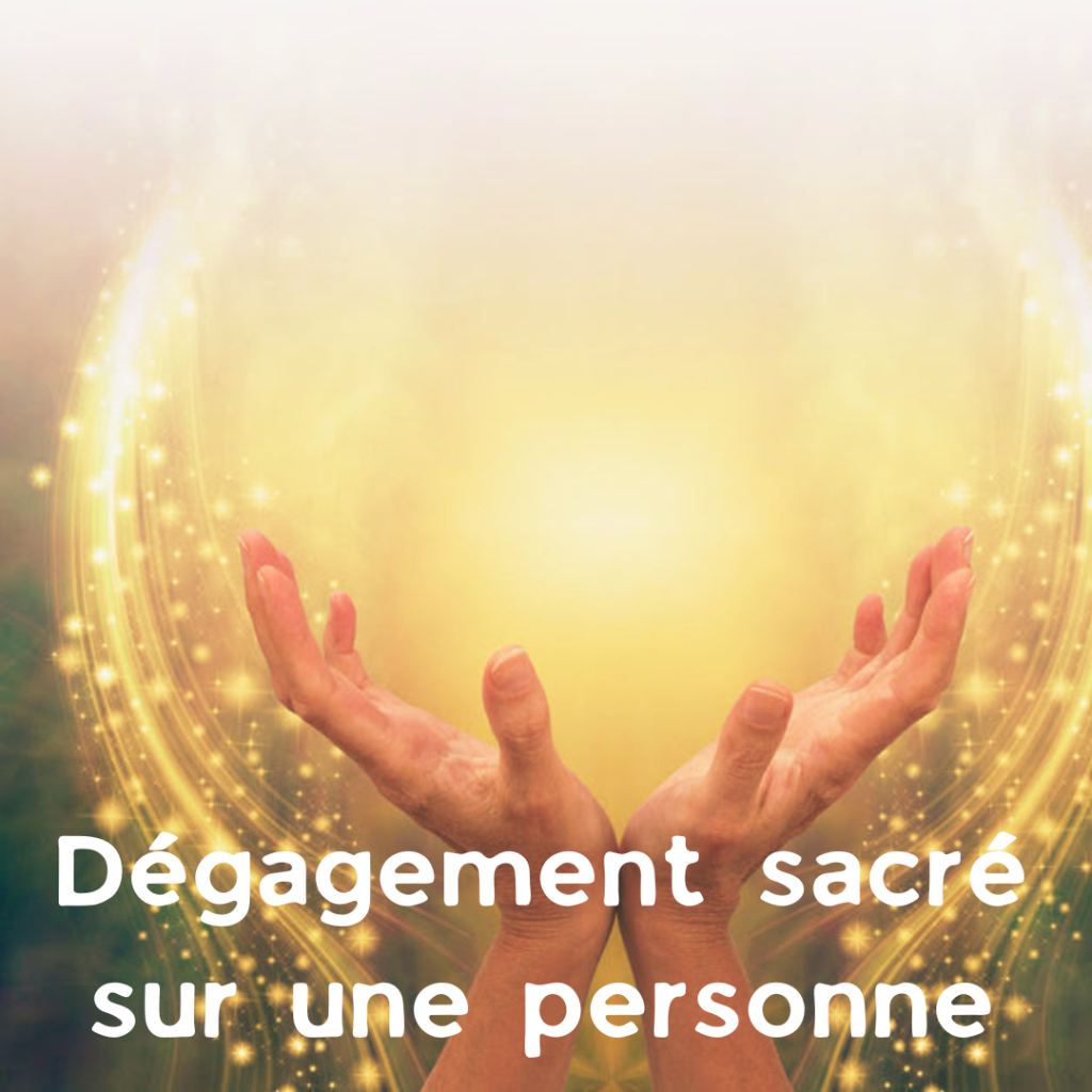 dégagement sacré sur personne